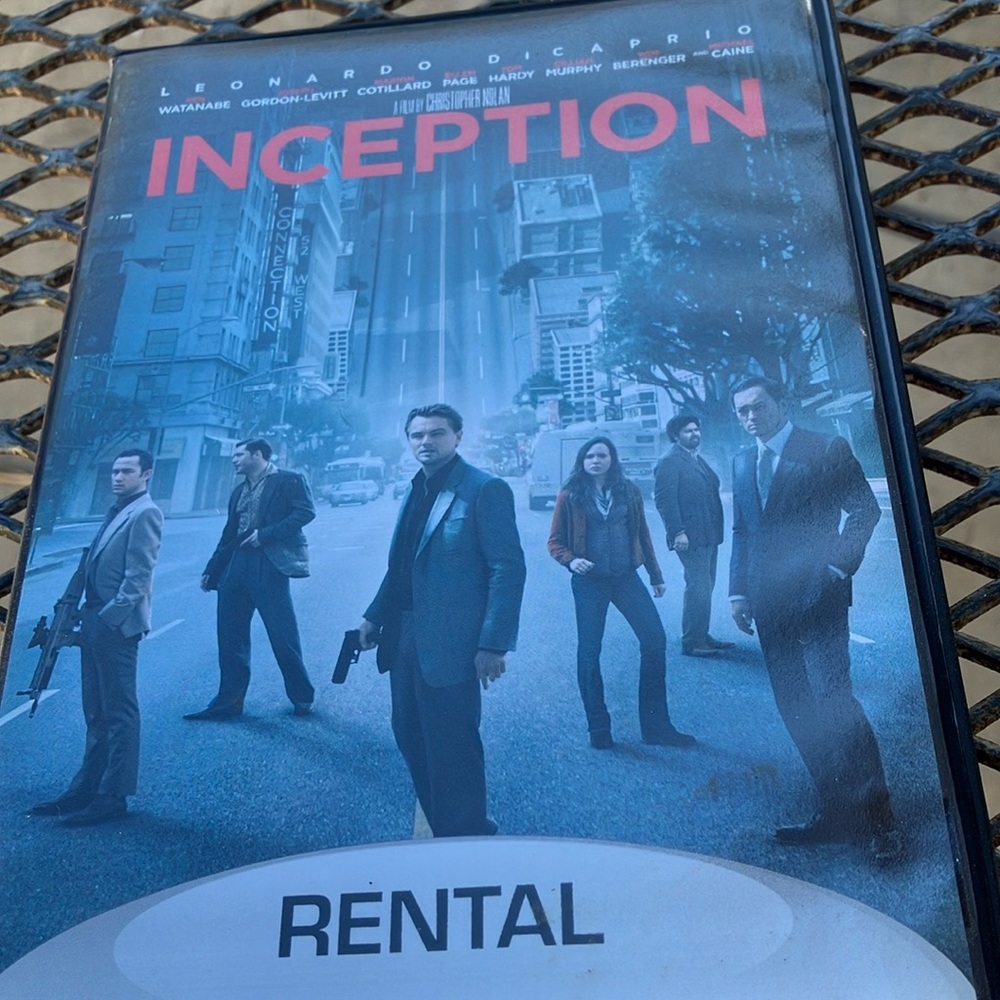 Inception dvd